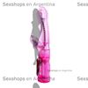 Masajeador vaginal con estimulacion de clitoris